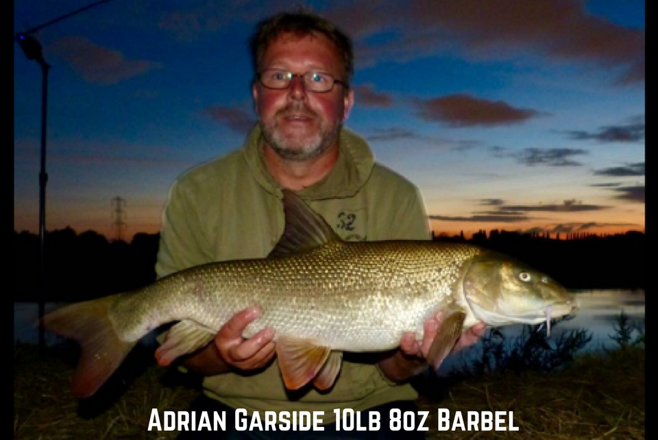 Adrian Garside 10lb 8oz Barbel