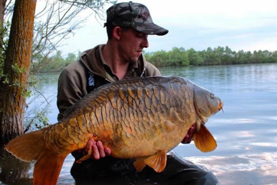 Andrew with a Carp