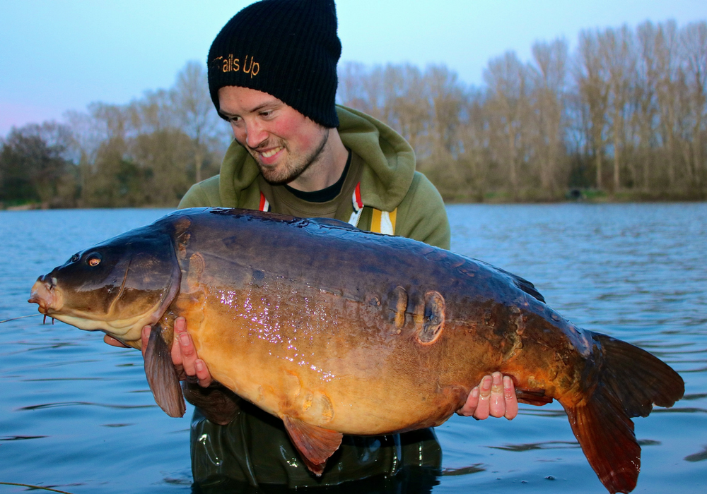 Josh with the Sergeant Carp from Linear