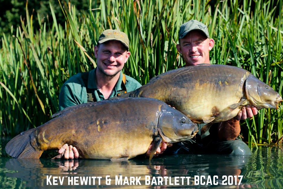 Kev Hewitt and Mark Bartlett Carp