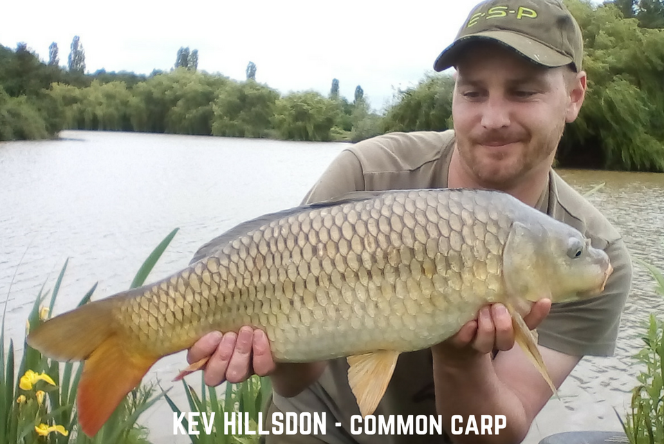 Kev with a Common Carp