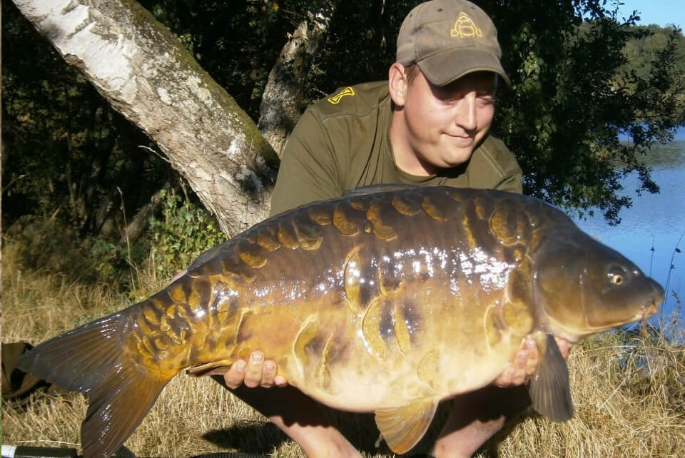 Paul Brown with Carp