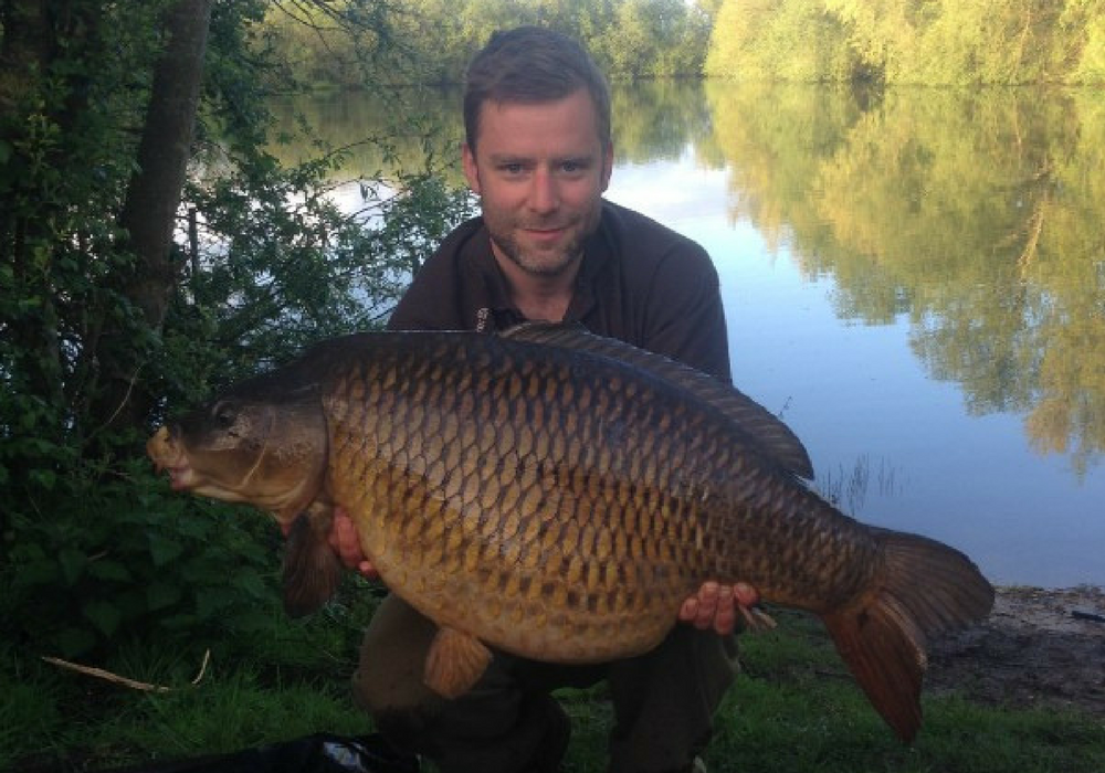 Chris with a Farriers Common Carp