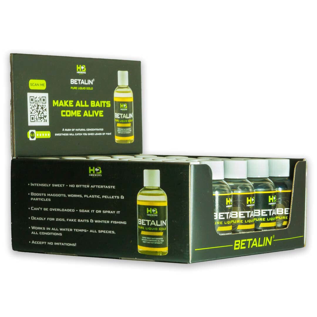 Hinders Betalin® (25 bottles) With NEW FREE Countertop Display ─ £174.00