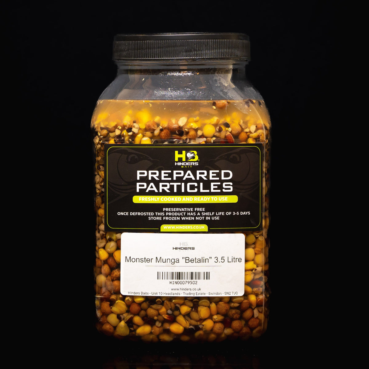 Hinders Prepared Particle Jars 3.5 Litre