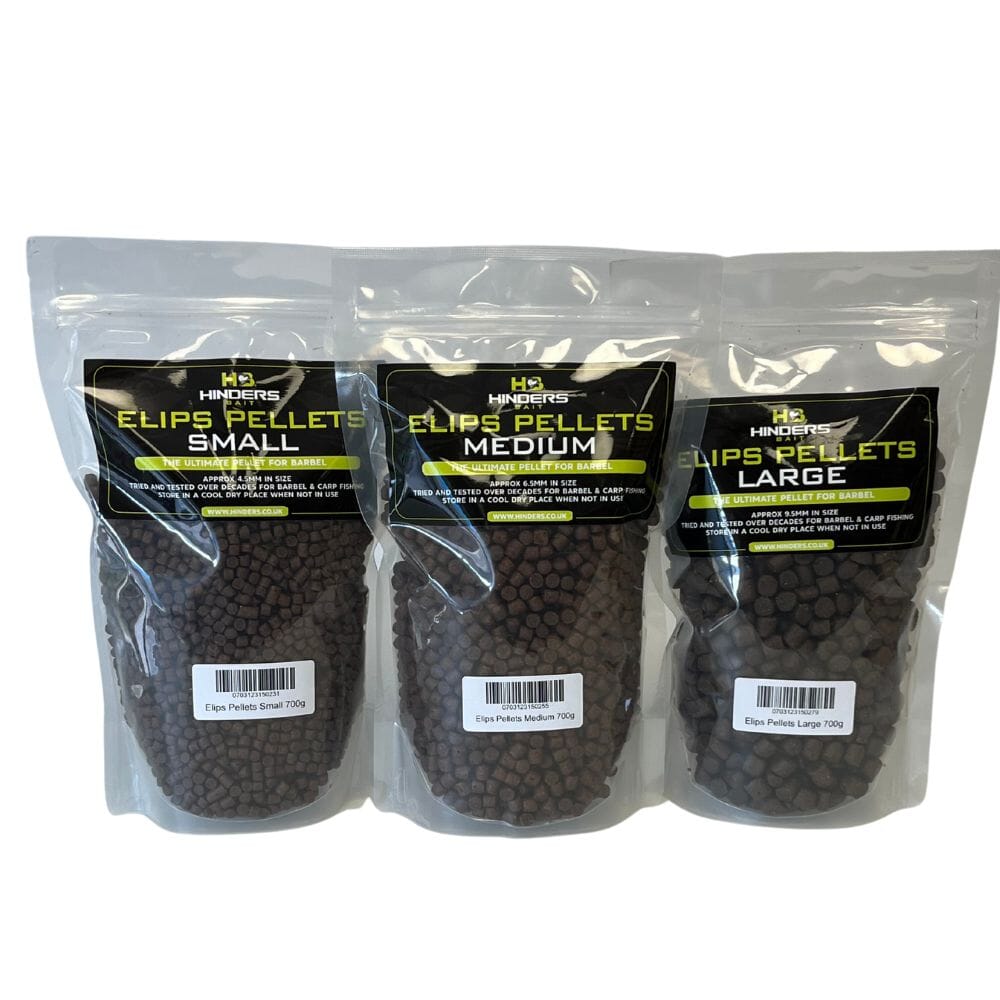 Hinders Elips Pellet perfect for Barbel Fishing