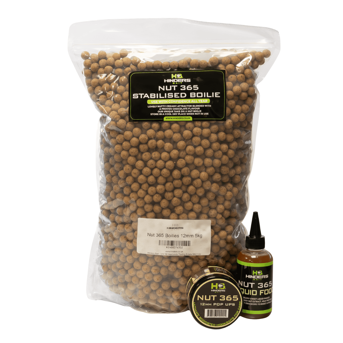 Hinders Nut 365 Bait 5kg Bait Bundle