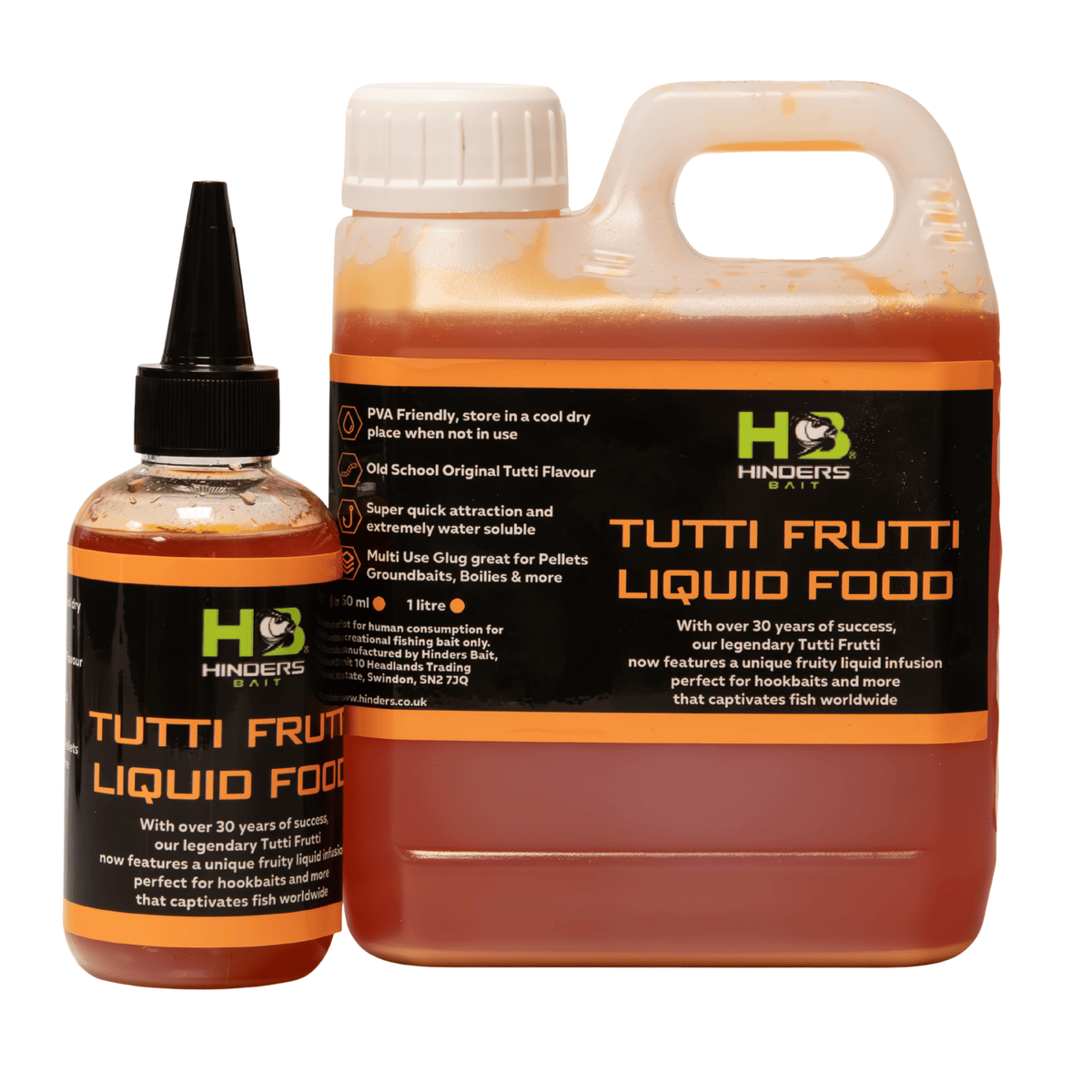 Hinders Tutti Frutti Liquid Food