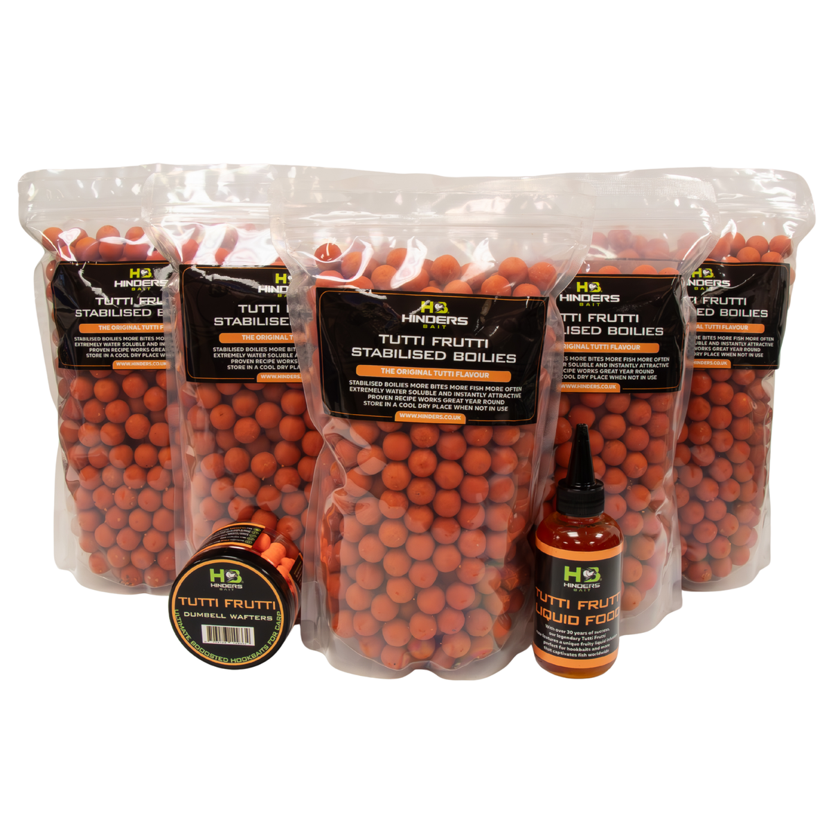 Hinders Tutti Frutti 5kg Bait Bundle