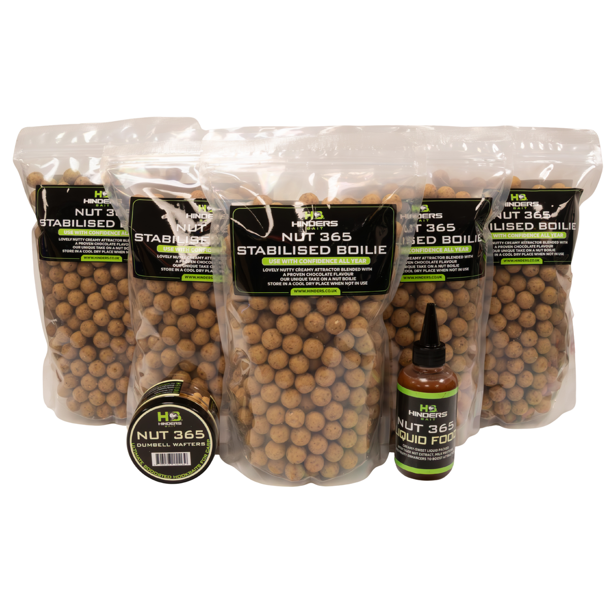 Hinders Nut 365 Bait 5kg Bait Bundle