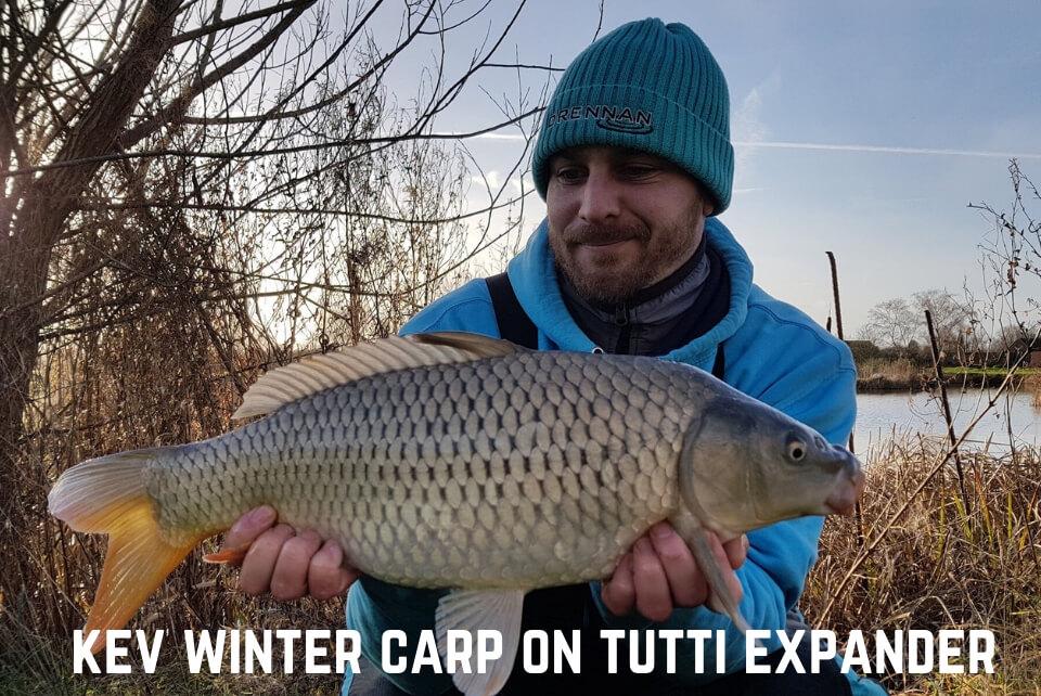 Kev Winter Carp Fishing on Tutti Expander Mix