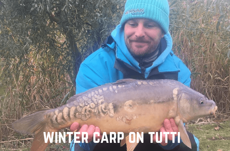 Winter Carp caught on Tutti Betalin