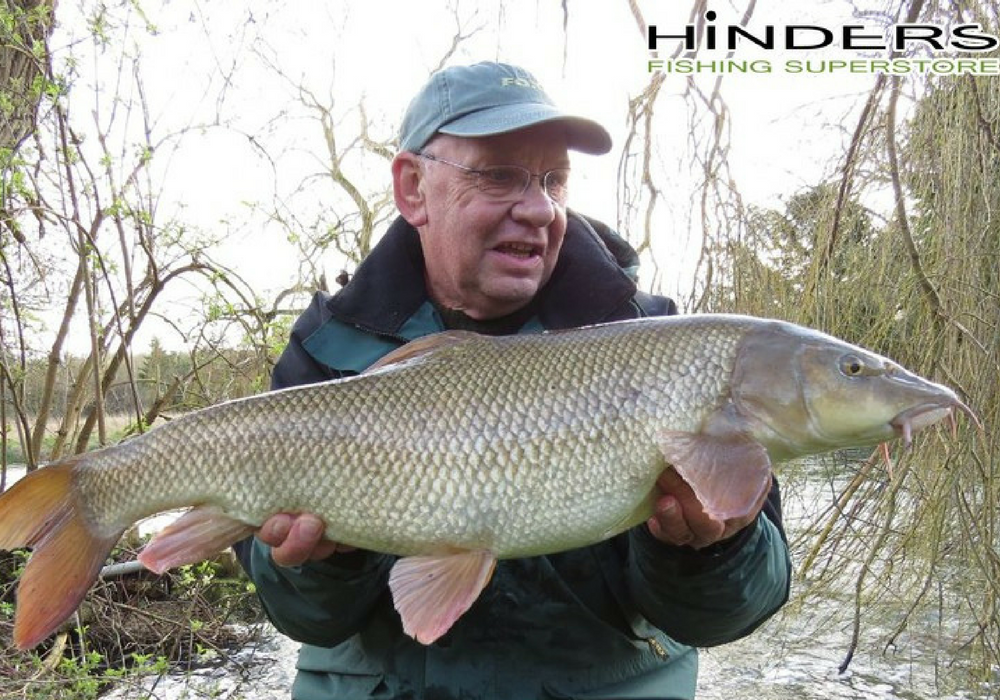 Andy Little with a 16lb Barbel