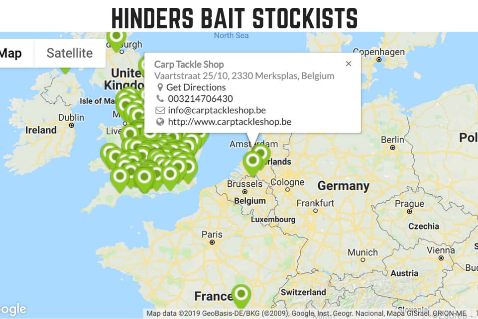 Hinders Bait Stockists