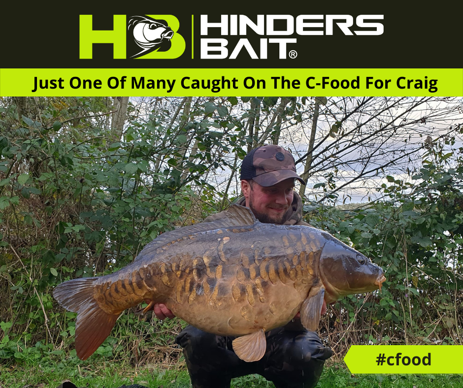Autumn Carp Fishing C Food Boilies bag Craig an upper 30lb Carp