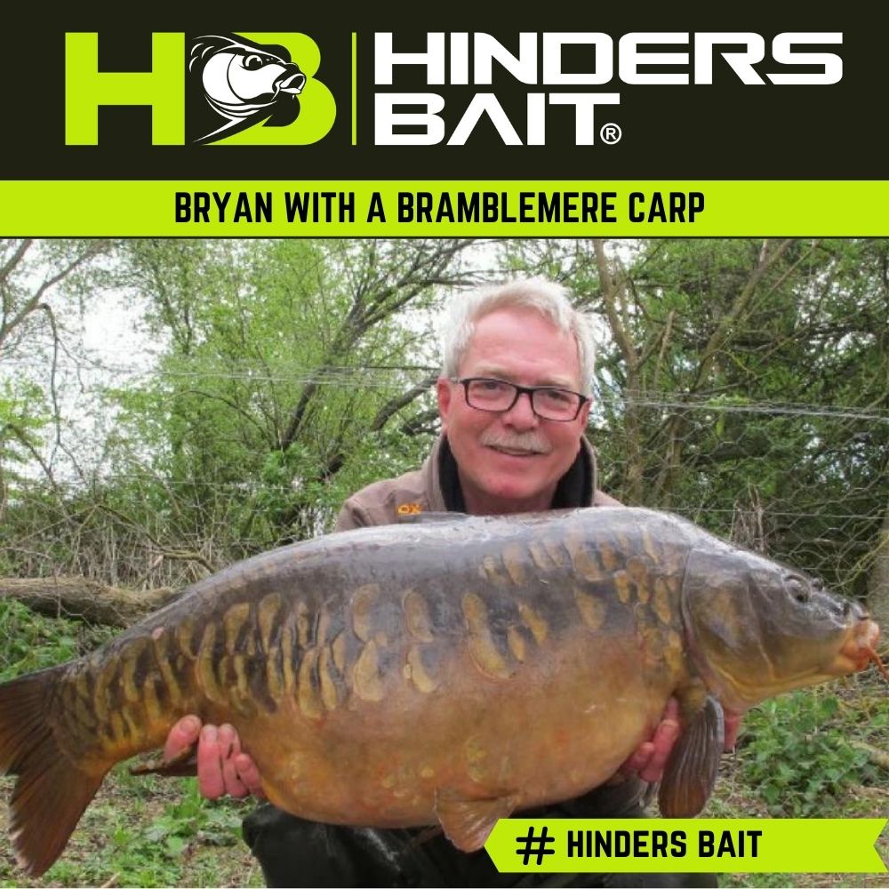 Bryan with a Bramblemere Carp