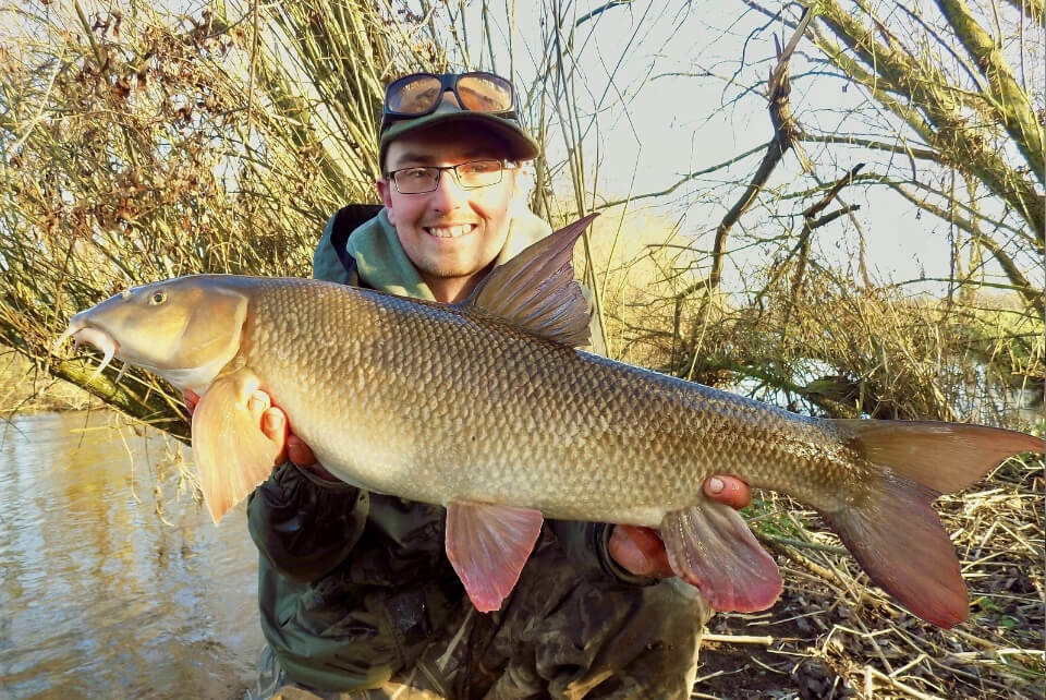 Harry Winter Barbel caught on Cheese Paste