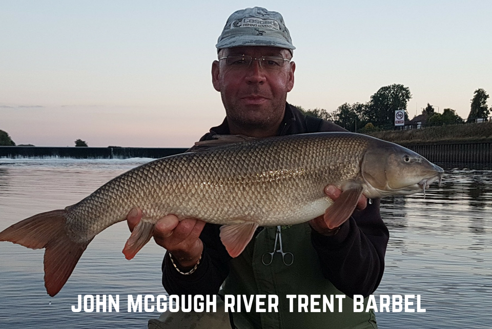 River Trent Barbel Fishing - John McGough - Hinders Baits