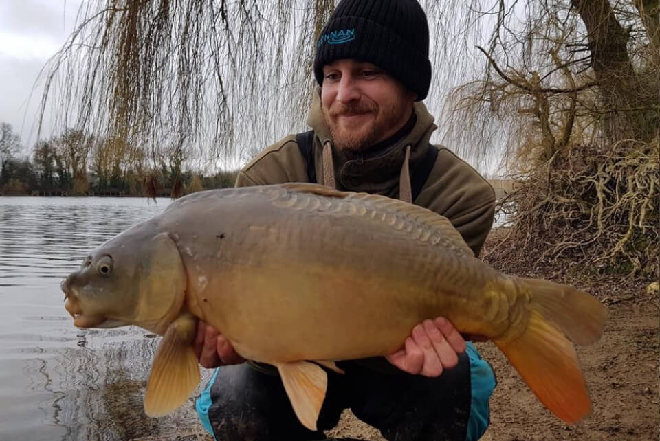 Kev with a Zig Rig Fishing caught Carp