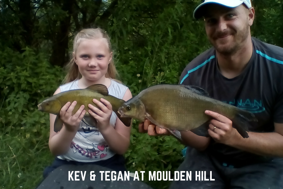 Kev & Tegan Fishing at Moulden Hill