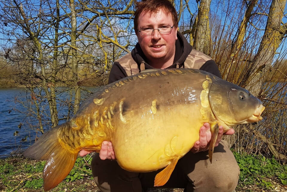 Huge mirror carp grows 20lb in 2 years to set new Linear Fisheries