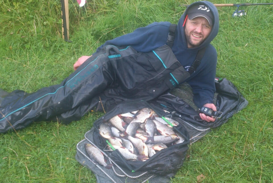 Ricky with a Bag of Silvers