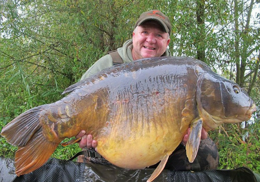 Rob with an Abbey Lakes Carp