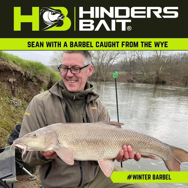 How to Catch a Barbel in Winter Hinders Bait Hinders Baits