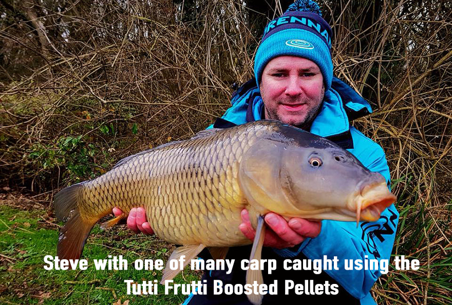 Tutti Frutti Boosted Pellets Now Available