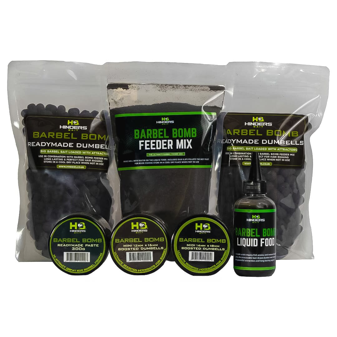 Hinders Barbel Bomb Bait Pack
