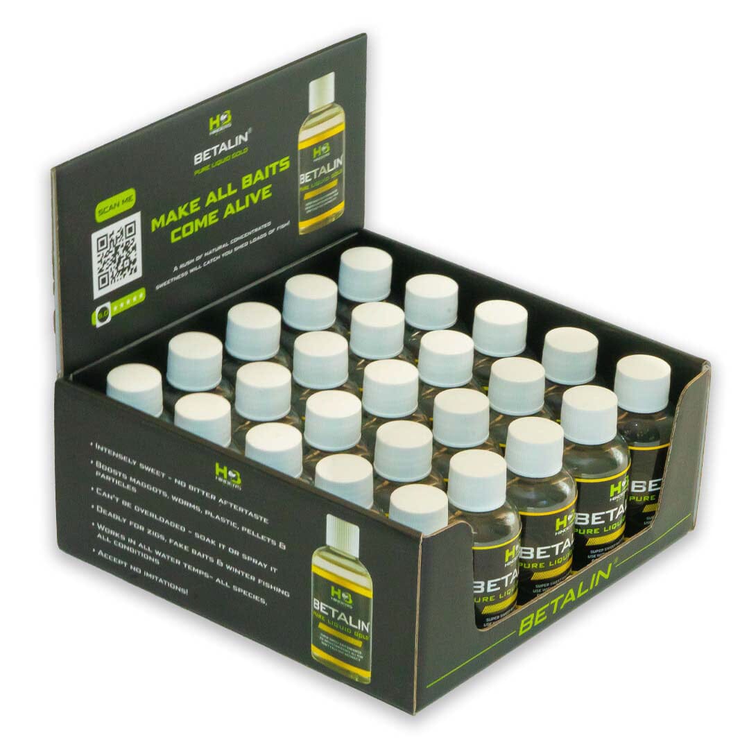 Hinders Betalin® (25 bottles) With NEW FREE Countertop Display ─  £174.00