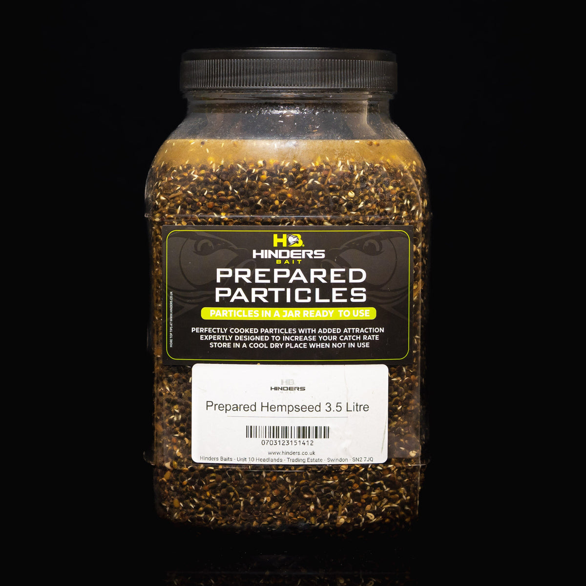 Hinders Prepared Particle Jars 3.5 Litre