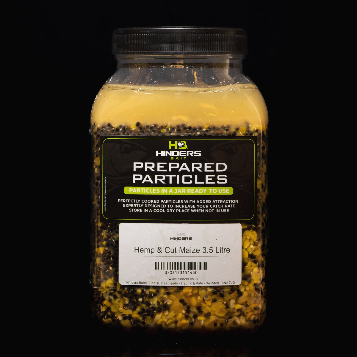 Hinders Prepared Particle Jars 3.5 Litre