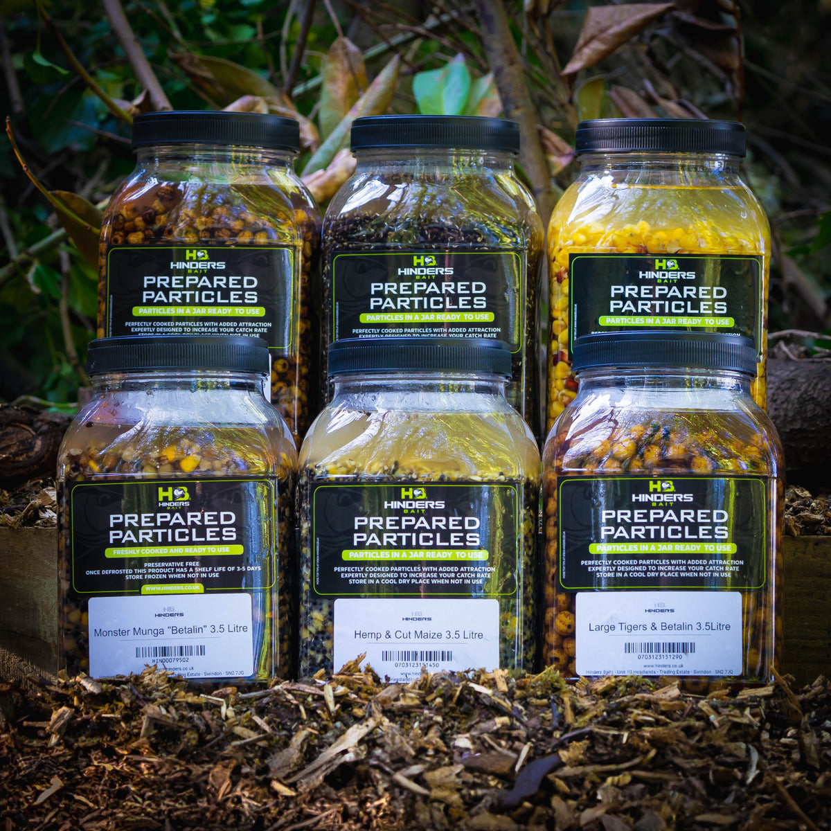 Hinders Prepared Particle Jars 3.5 Litre