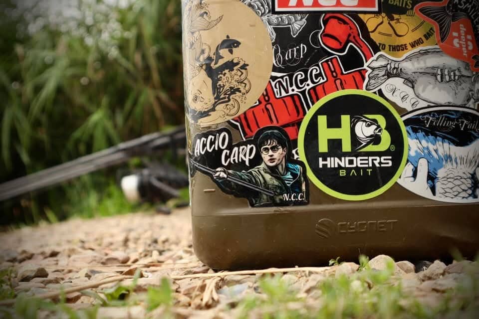 Hinders Bait Stickers