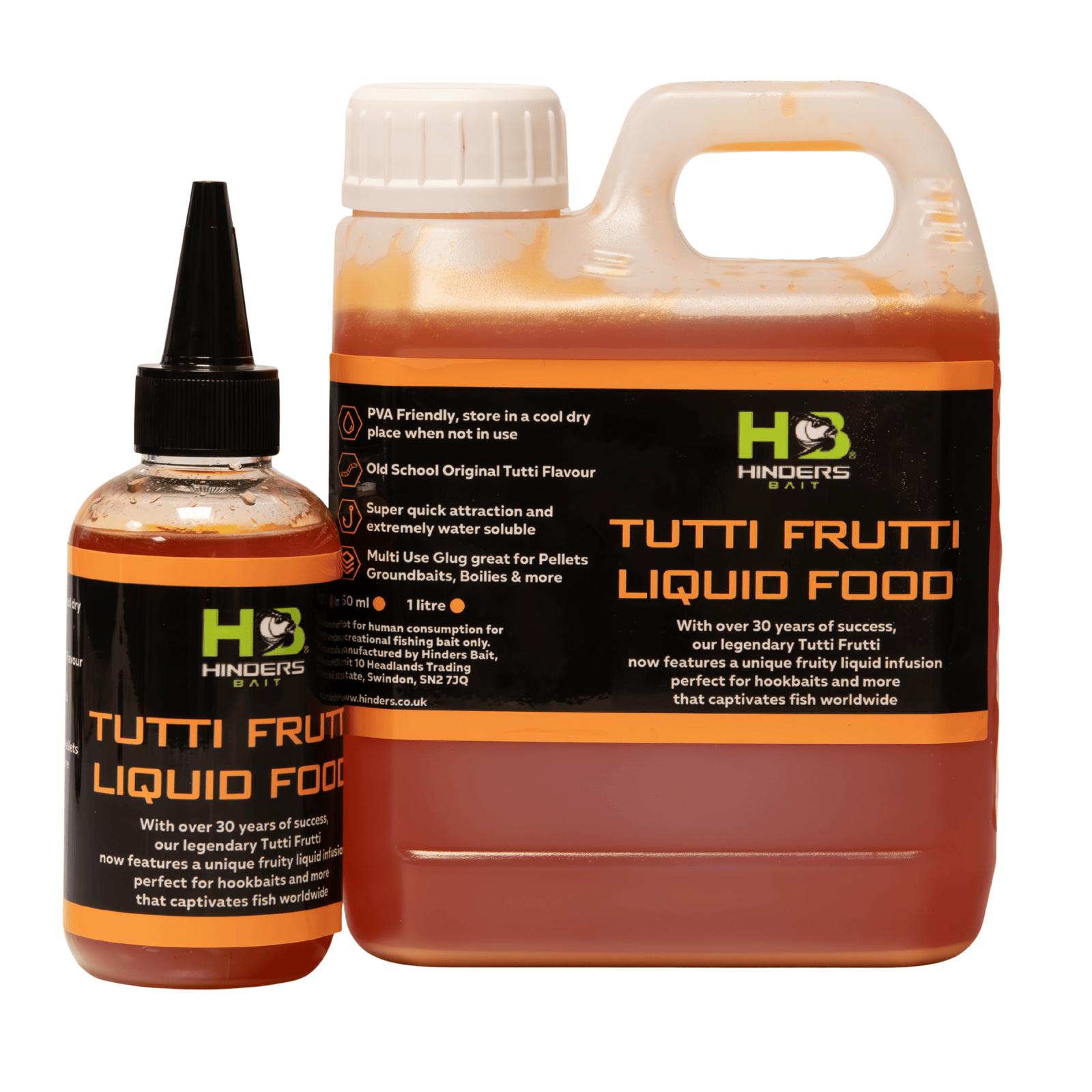 Hinders Tutti Frutti Liquid Food