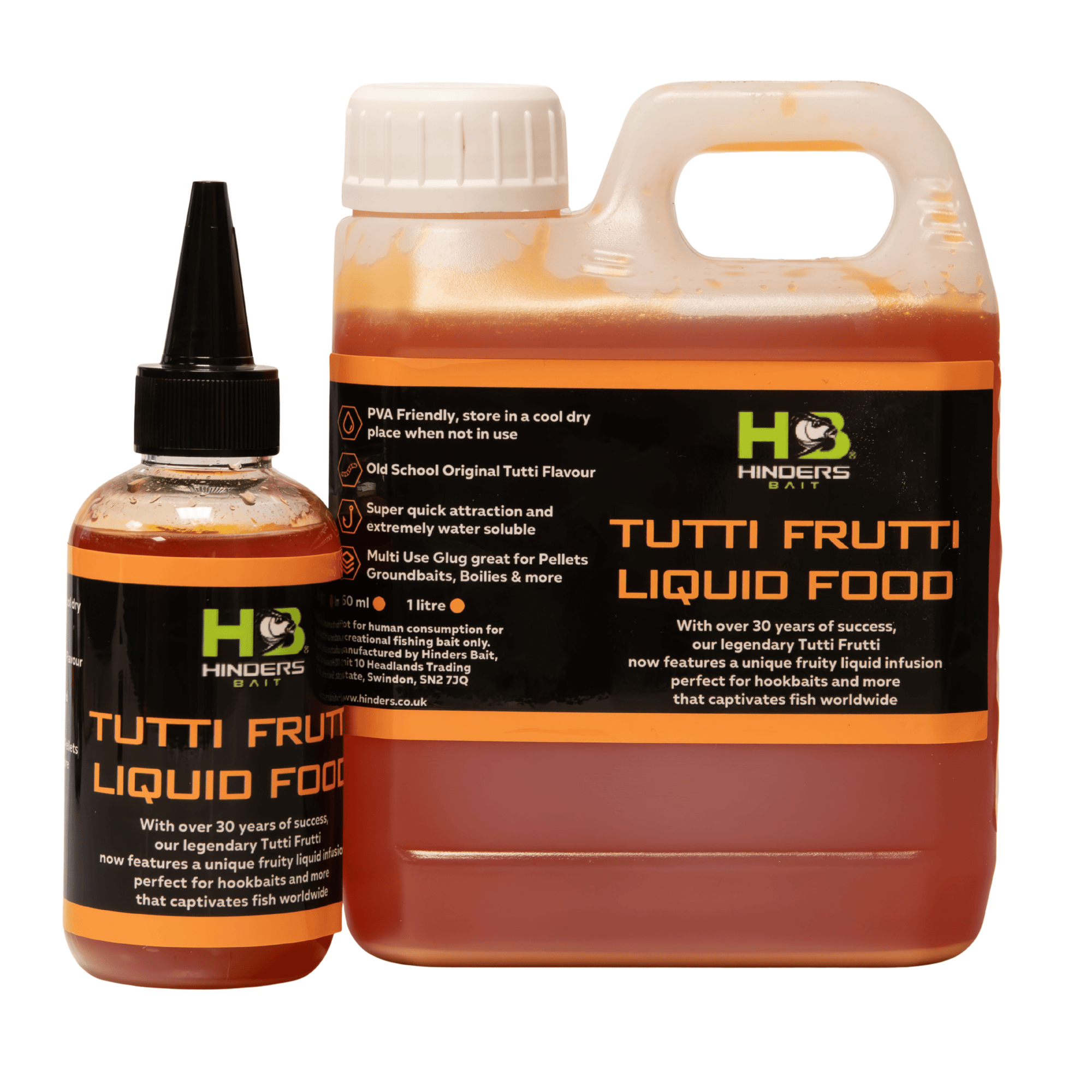 Hinders Tutti Frutti Liquid Food