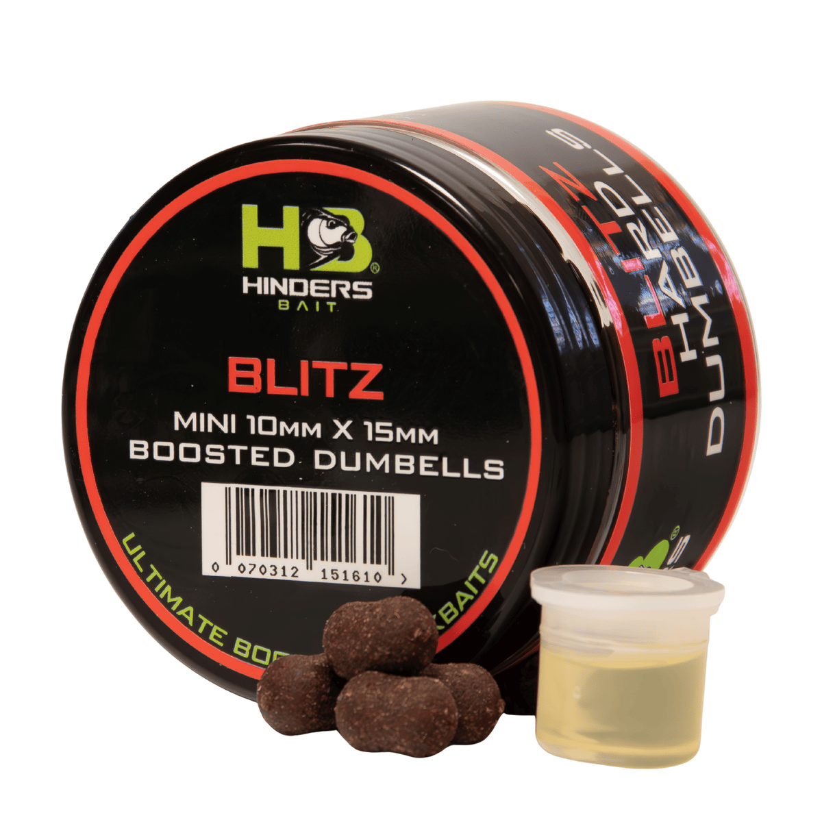 Hinders Blitz Extra Hard Boosted Dumbell Hookbaits