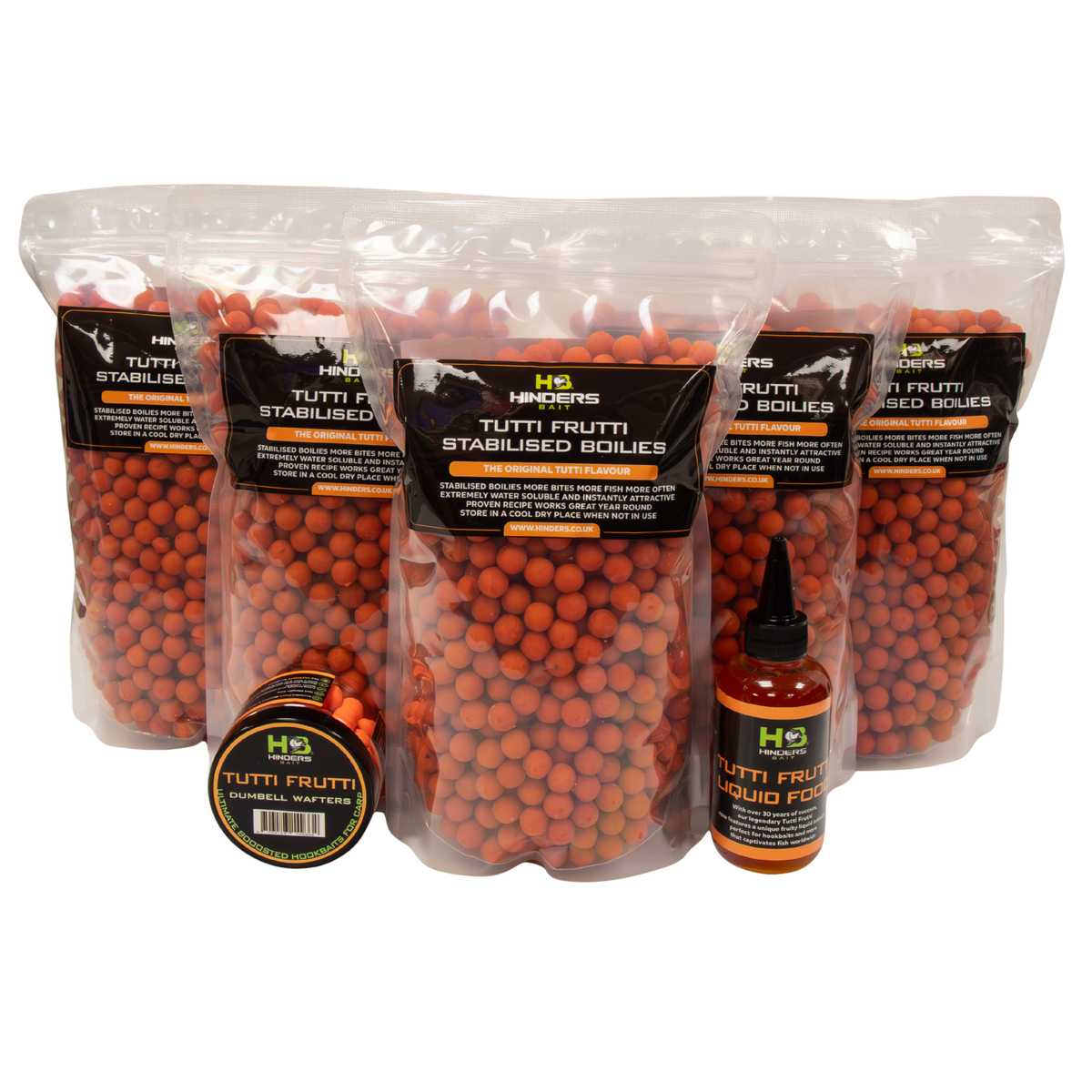 Hinders Tutti Frutti 5kg Bait Bundle