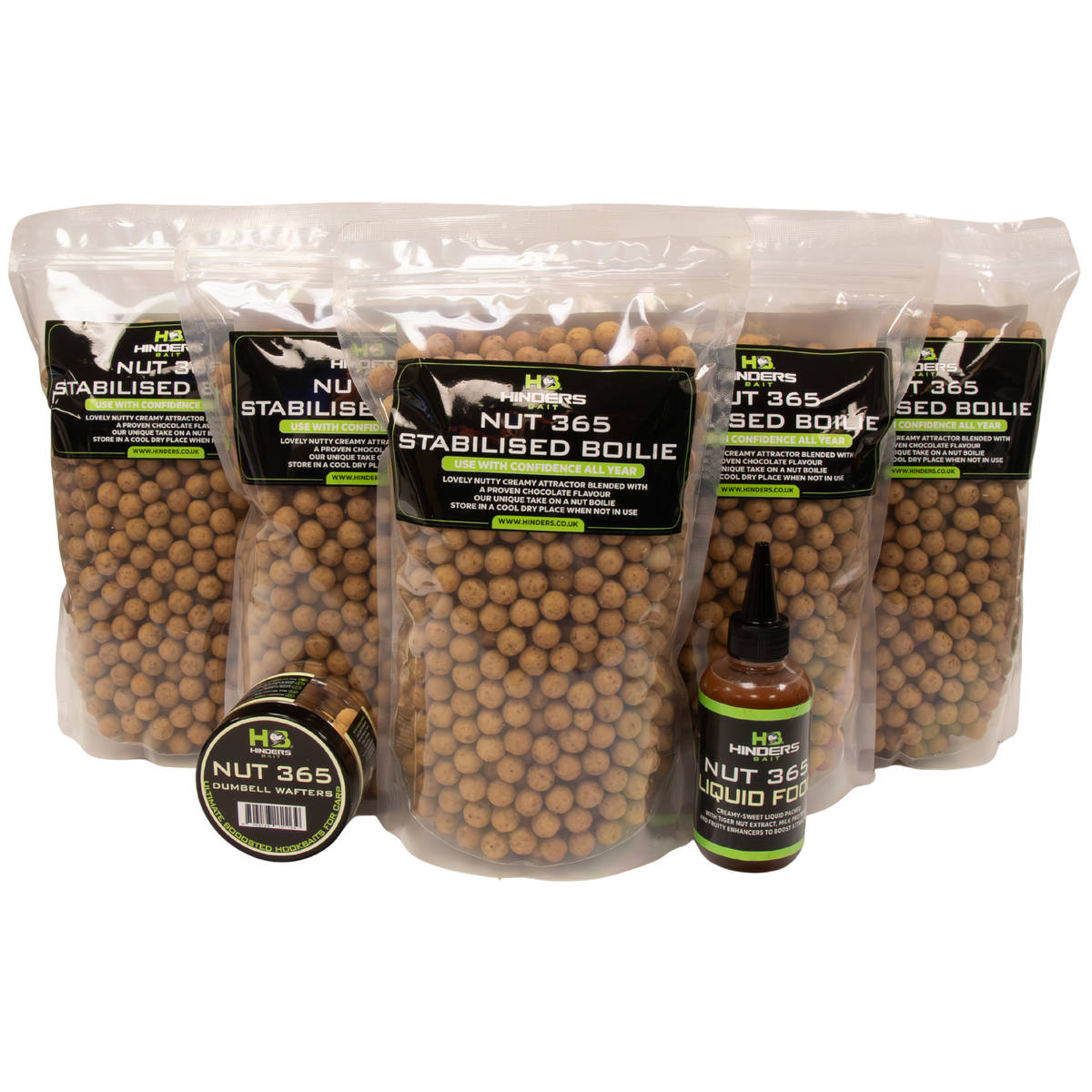 Hinders Nut 365 Bait 5kg Bait Bundle